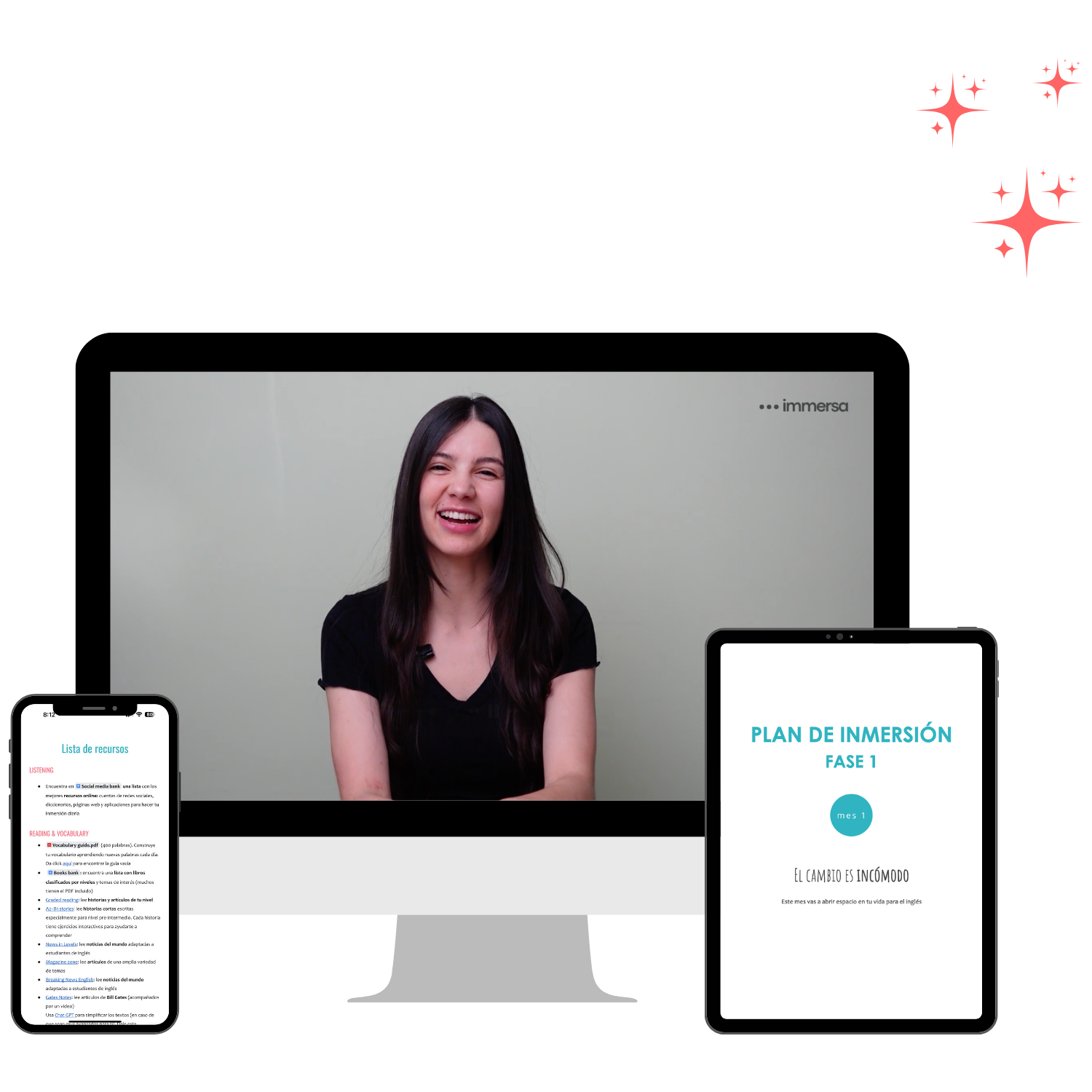 Fluency en computador, celular y tablet
